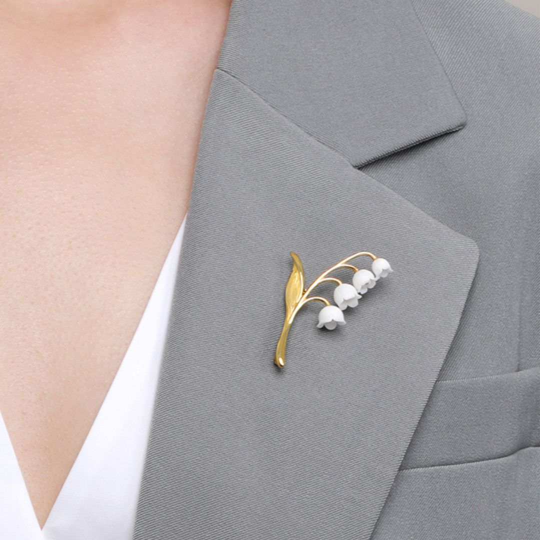 Lily Of The Valley Brooch - Lollimix 