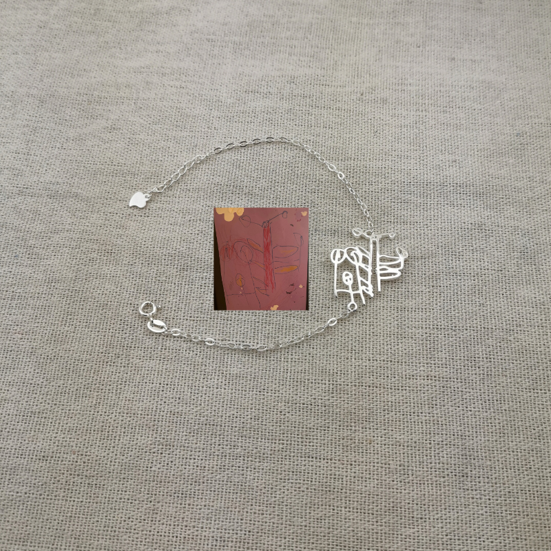 Personalized Kids Drawing Bracelet - Lollimix 