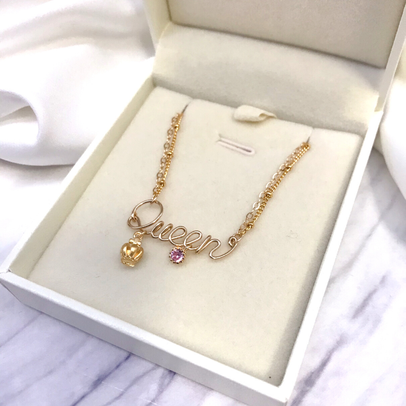 Layered Wire Name Bracelet - Lollimix 